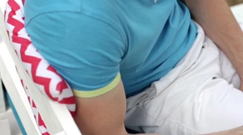 Man Uses The Phone Stock-Footage 65156283