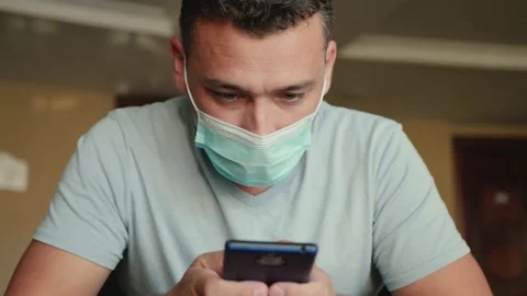 Man uses phone Stock Footage 142992002