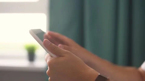 Man uses tablet at home. Stock Footage 219551227