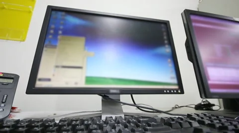 A man using computer Stock-Footage 52908868