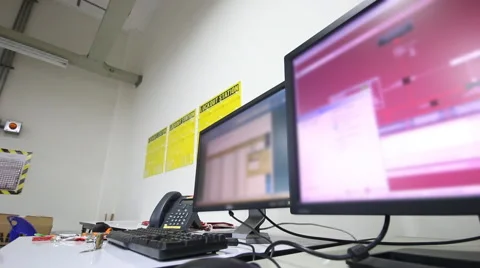 A man to using computer Stock Footage 52910114