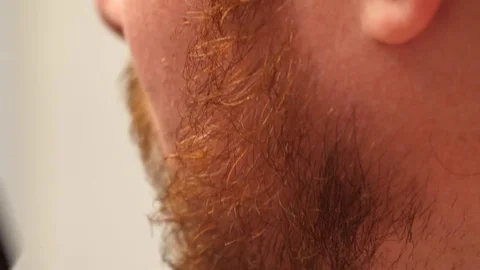 Man using Electric Razor Macro Stock Footage 81493979