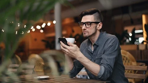 Man Using Mobile Application 動画素材 103746906