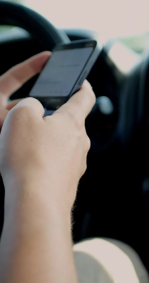 Man using a mobile phone to check email for work or text SMS. Stock Footage 313951120