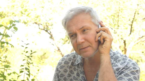 Man using mobile phone Stock Footage 25848201