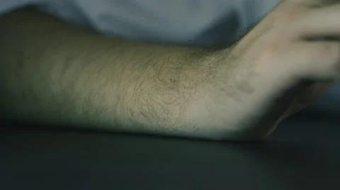 Man Using Phone. Close up shot Video stock 64738702