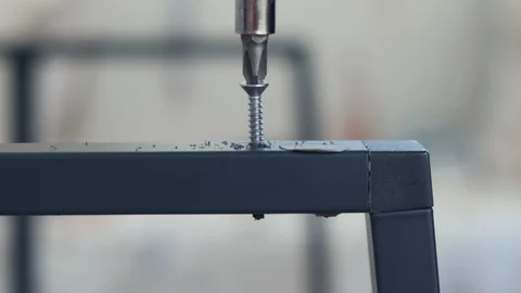 Man using power drill Stock Footage 111464388