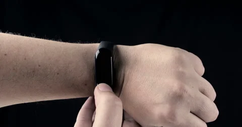 The man using smart watches 스톡 동영상 115767453