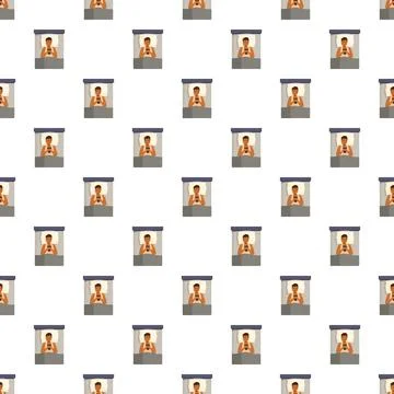 Man using smartphone in bed suffering from internet addiction pattern Illustrazione stock