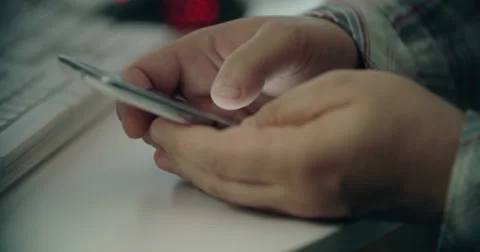 Man Using Smartphone Stock Footage 51340936