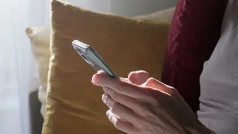 Man using smartphone. Stock Footage 168746059