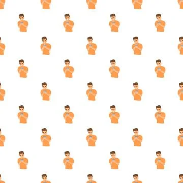 Man using smartphone pattern for communication technology Illustrazione stock