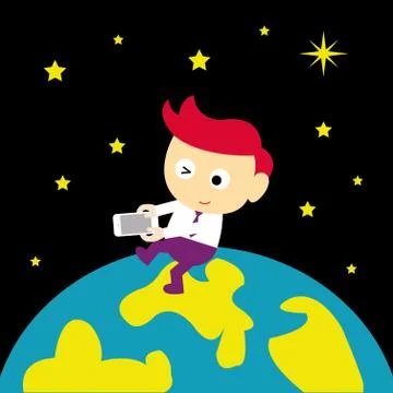 Man vector cartoon Stock Illustration