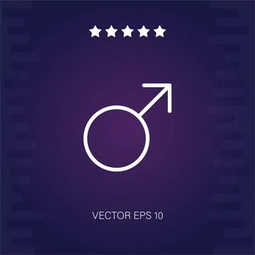 Man vector icon Stock Illustration
