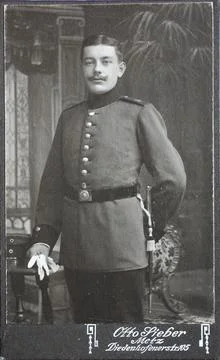 Man visit format Carte de Visite photograph fixed on cardboard in the format Stock Illustration