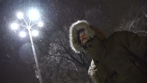 Man is waiting his girlfriend Stock Footage 86403585