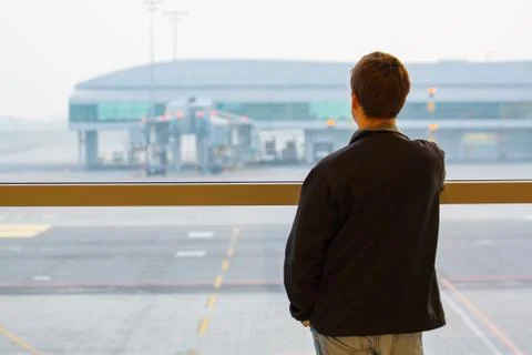 Man waitng Stock Photos