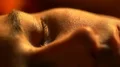 The man wake up in the morning. Close up face. Real time capture 4k or 4k+ Resolution