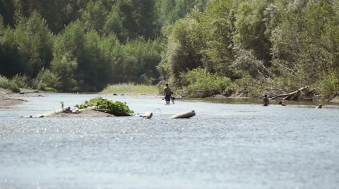 A man with the wakeboard. Stock Footage 69057886
