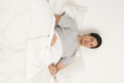 Man waking up Fotos de archivo