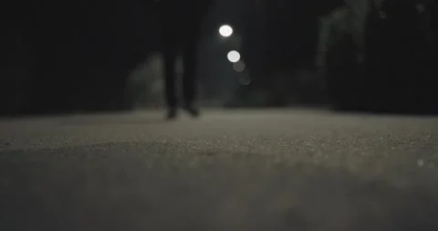 Man walking away (no focus) Stock Footage 274063342