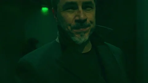 Man walking on corridor in office 스톡 동영상 148031602