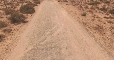 Man walking in desert Video stock 68170254