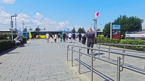 A man walking down a. Stock Footage 282674042