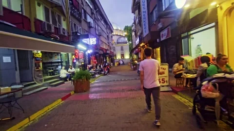 A man walking down a. Stock-Footage 284674139