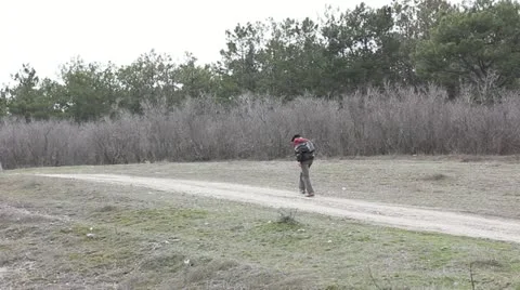 Man walking Stock-Footage 22413095