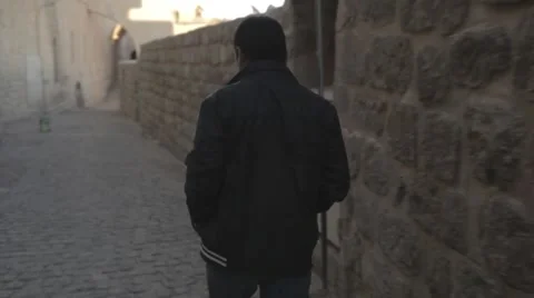 Man walking Stock Footage 48596590