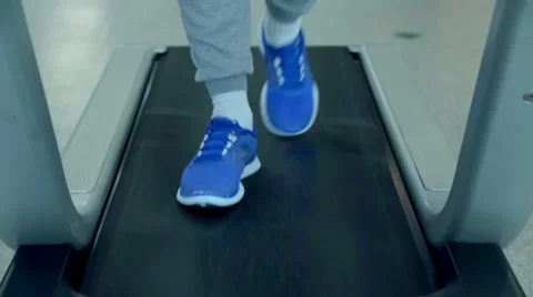 Man walking in the gym Stock Footage 44622548