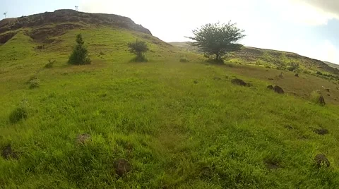 Man walking on Indian Hill 動画素材 55439255