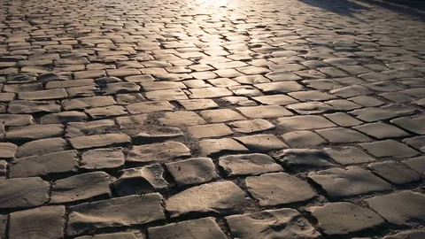 A man is walking on the pavement Stock Footage 70804996