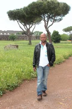 Man walking Stock Photos