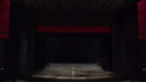 Man walking onto stage and making announcement. Stock-Footage 88036507