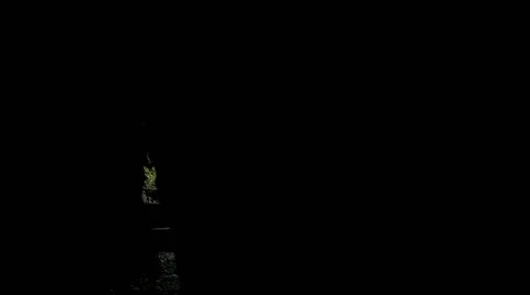 Man walking in a tunnel. Stock Footage 63225202