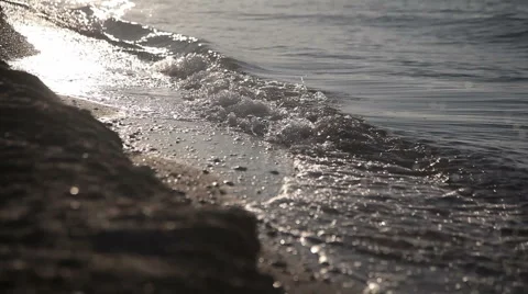 A man walks along the seashore Video stock 66717899