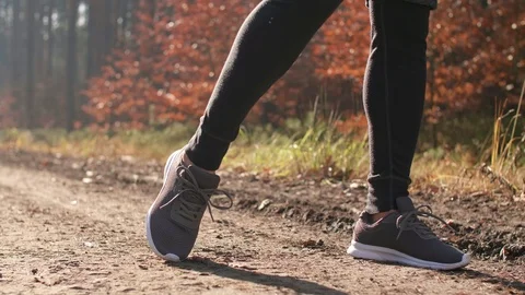 Man warming up before running Stock Footage 102823805