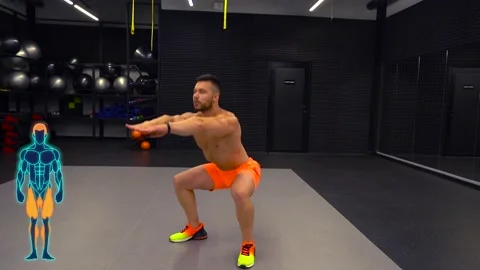 Man warming up before training Stock Footage 194506208