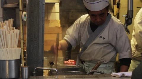 Man washes dishes Stock-Footage 49840003