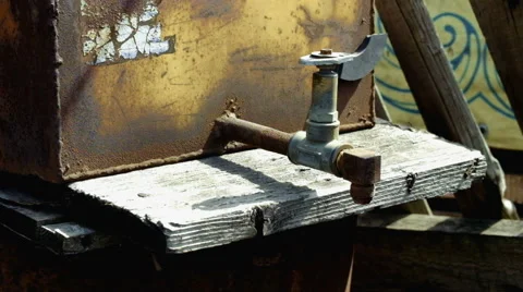 A man washes his hands Stock Footage 63173152