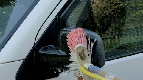 Man washing the car Stock Footage 63059421