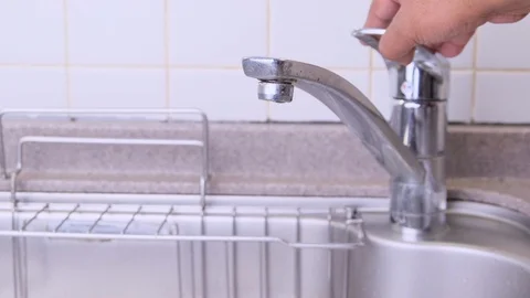 Man Washing Hands Stock Footage 95963320