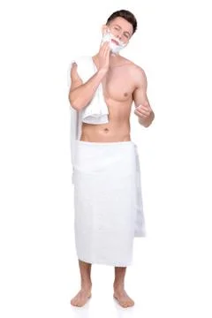 Man Washing Stock Photos