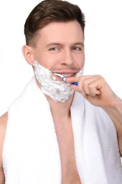 Man Washing Stock Photos
