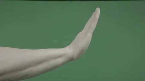 The man waves his hand Stock Footage 74197418