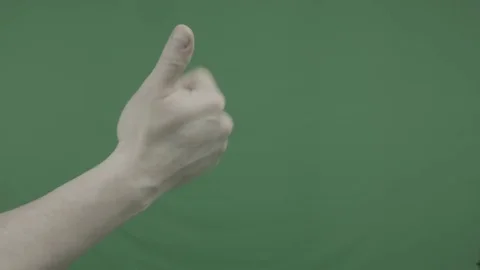 The man waves his hand Stock Footage 74197475