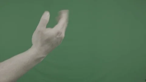 The man waves his hand Stock Footage 74197477