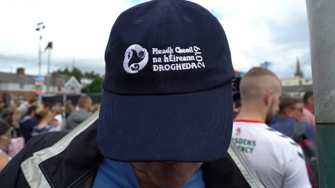 Man wearing a fleadh hat Stock Footage 127580168